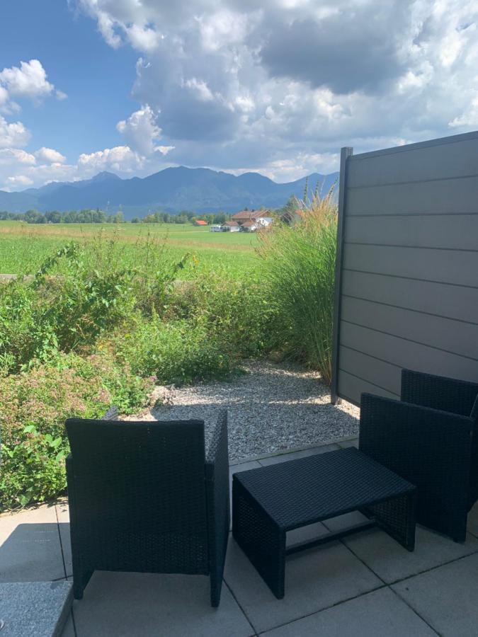 Studio mit Alpenblick Grossweil Eksteriør billede